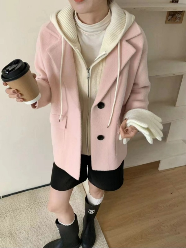 Spot factory small fragrance style knitted cardigan for women's college style, new loose lazy outer sweater jacket