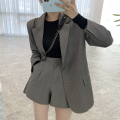 Spot chic blazer + shorts three colors