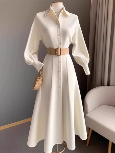 French high-end and beautiful high-end exquisite formal occasions for small white dress for women in spring new style