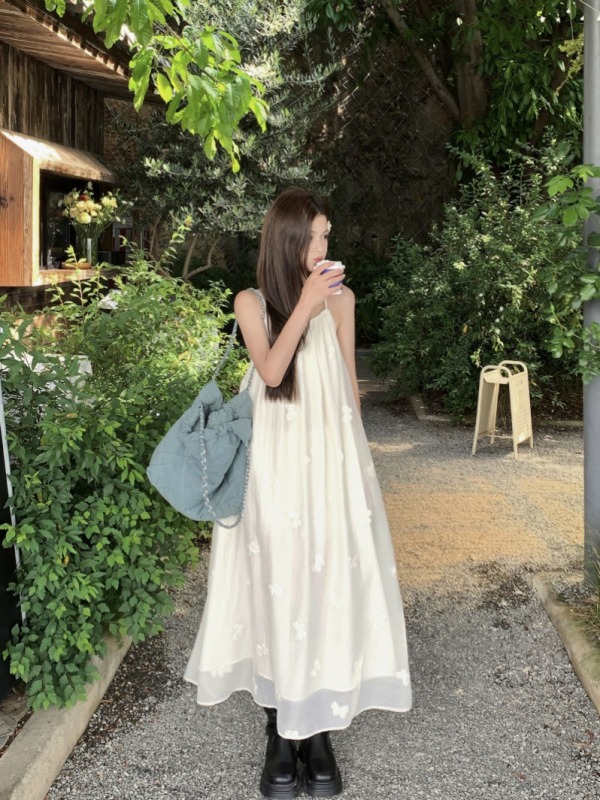 Style French high-end exquisite temperament slim long skirt skirt