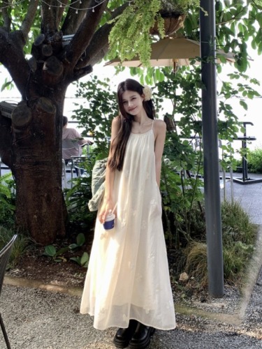 Style French high-end exquisite temperament slim long skirt skirt