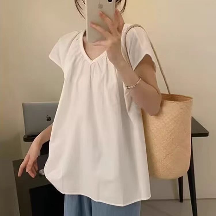 Summer new large-size women's clothing design sweet lace lace small flying sleeveless doll shirt M-4XL 200 jin