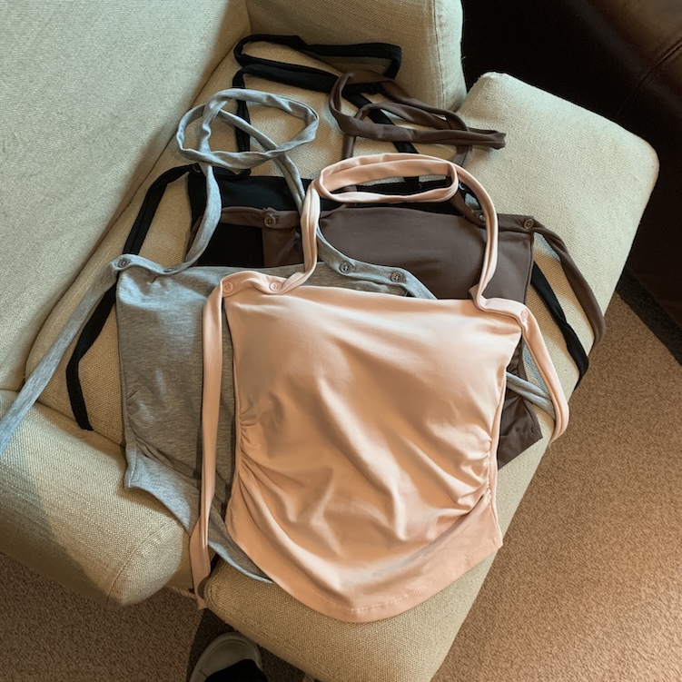 Real photos of summer neck halter