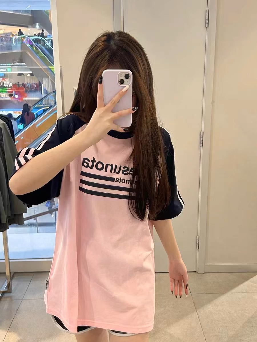 純棉200克精梳緊密賽絡紡短袖t恤女