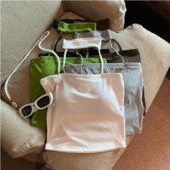 Real shot of spring neck halter