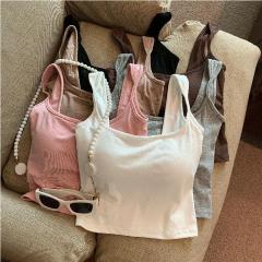 Real photos of irregular shoulder straps in summer