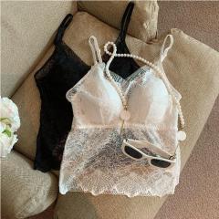 Real shot of summer lace suspenders