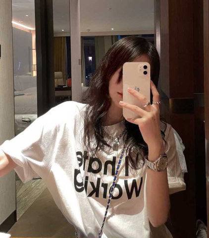 Foot code original Korean foreign trade short-sleeved T-shirt for women loose Korean version ins trendy summer new versatile short-sleeved top for women