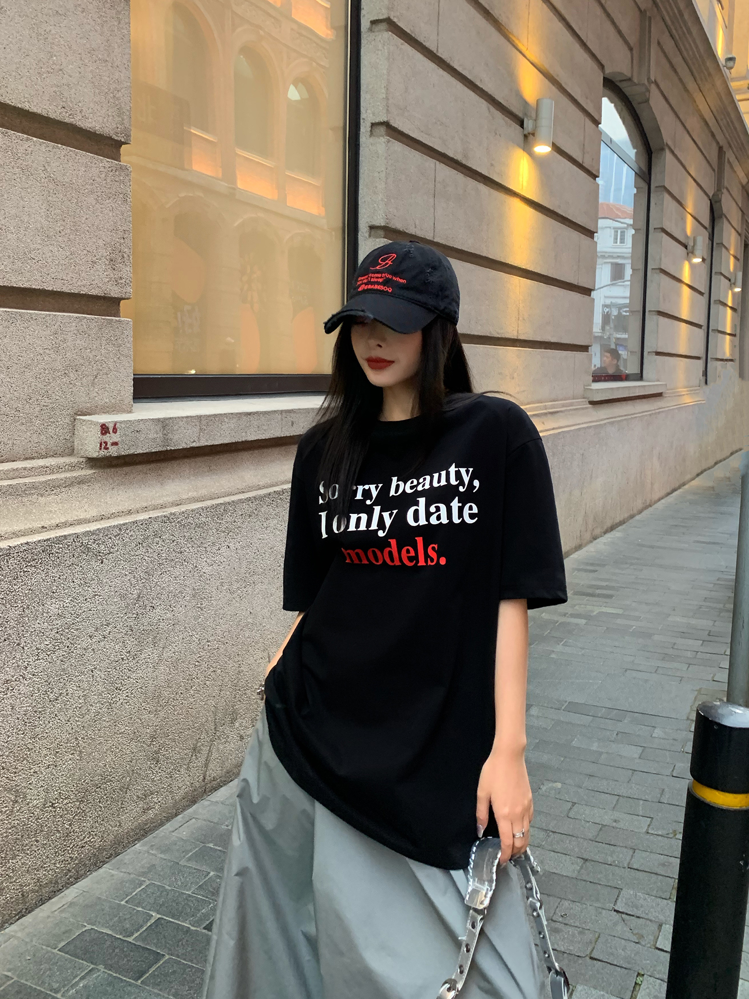 韓國外貿韓版夏季新款短袖t恤女寬鬆韓版時尚百搭短袖上衣女裝