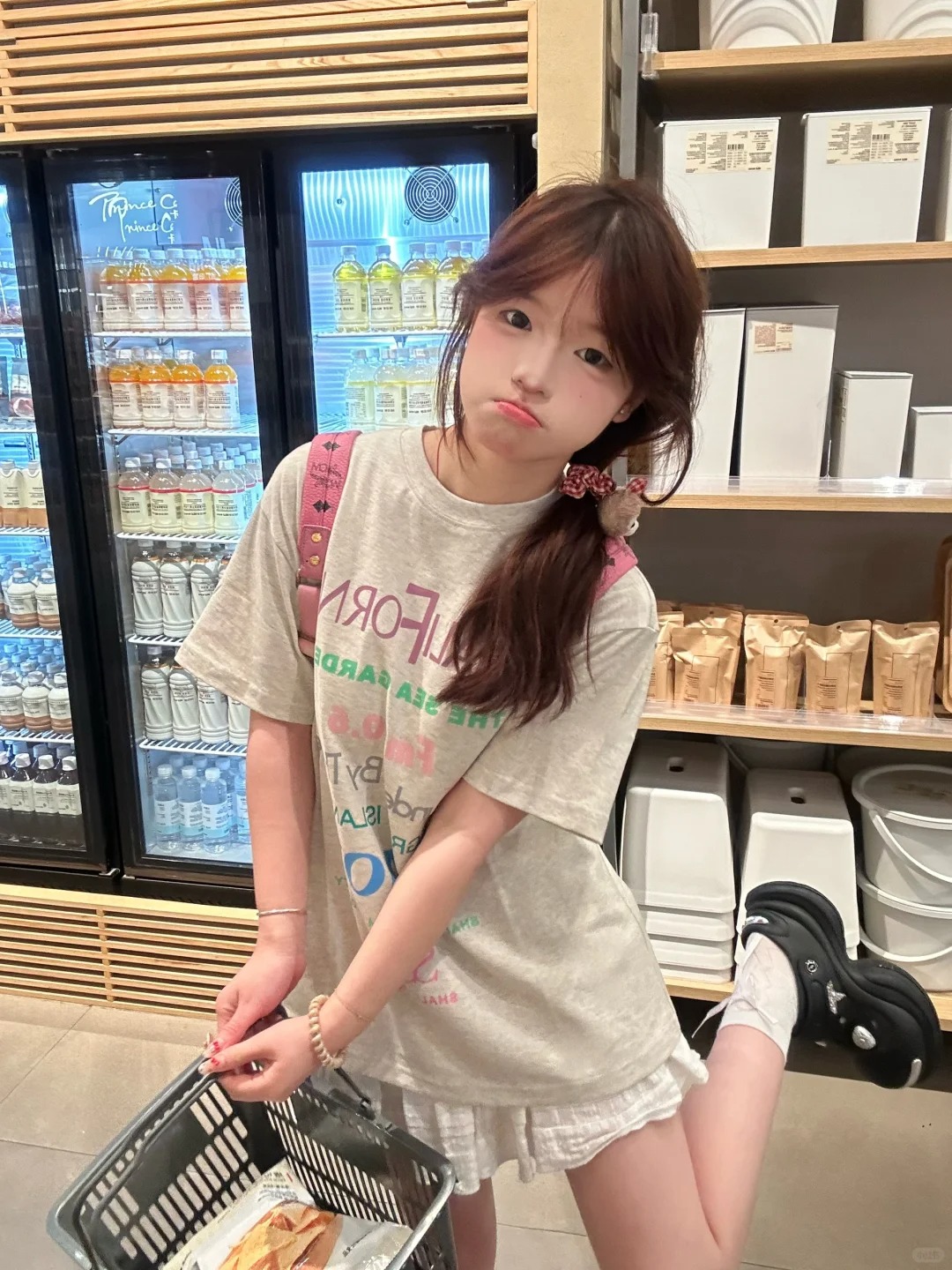 220克純棉美式印花短袖t恤女2025夏季新款寬鬆圓領上衣