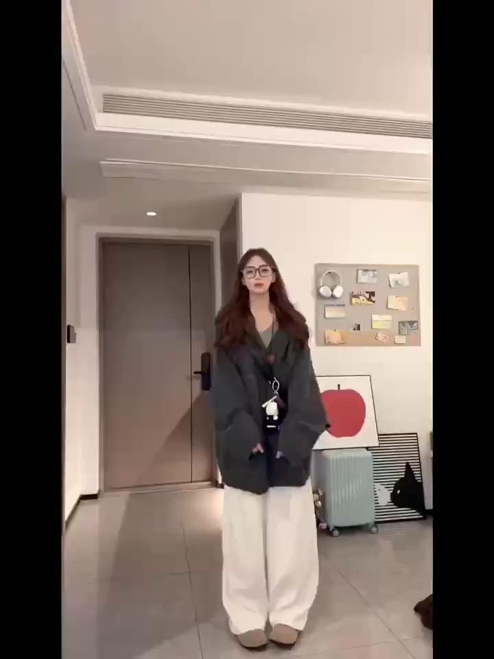 韓版毛衣外套女寬鬆慵懶軟糯針織開衫百搭口袋休閒洋氣純色上衣