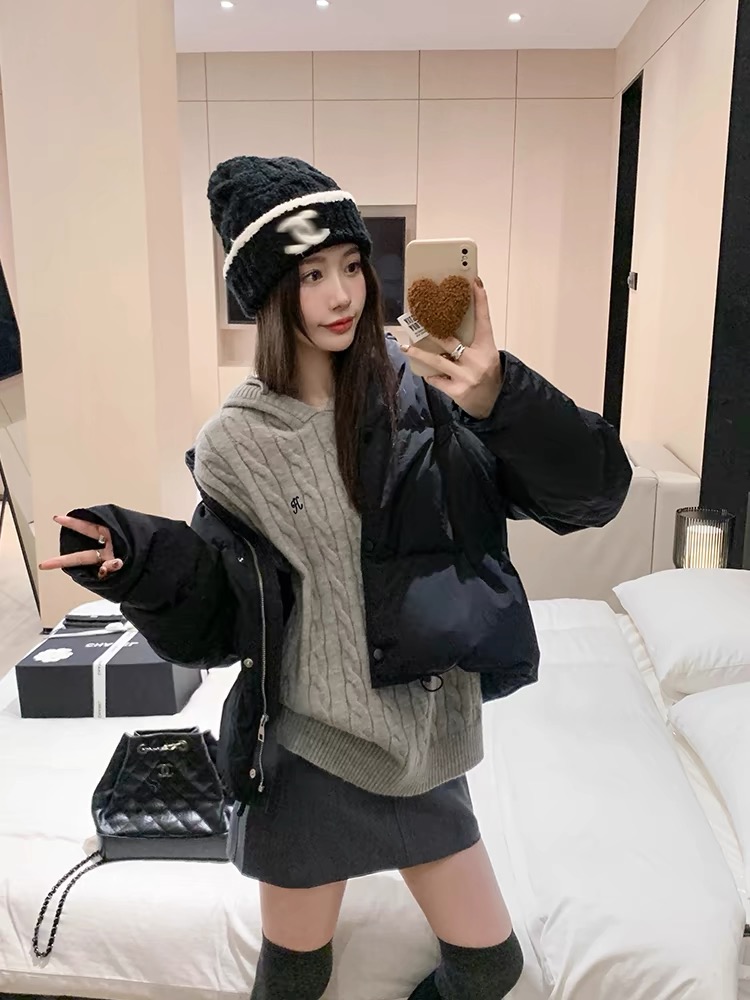 慵懶風軟糯連帽毛衣女高級感寬鬆顯瘦百搭氣質麻花針織衫上衣