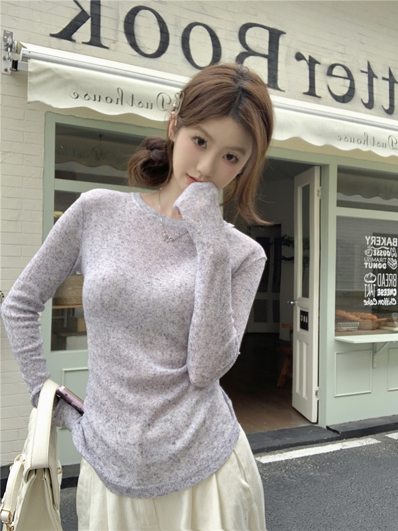 Real photo Thin sunscreen long T-shirt round neck cool hood 10 colors