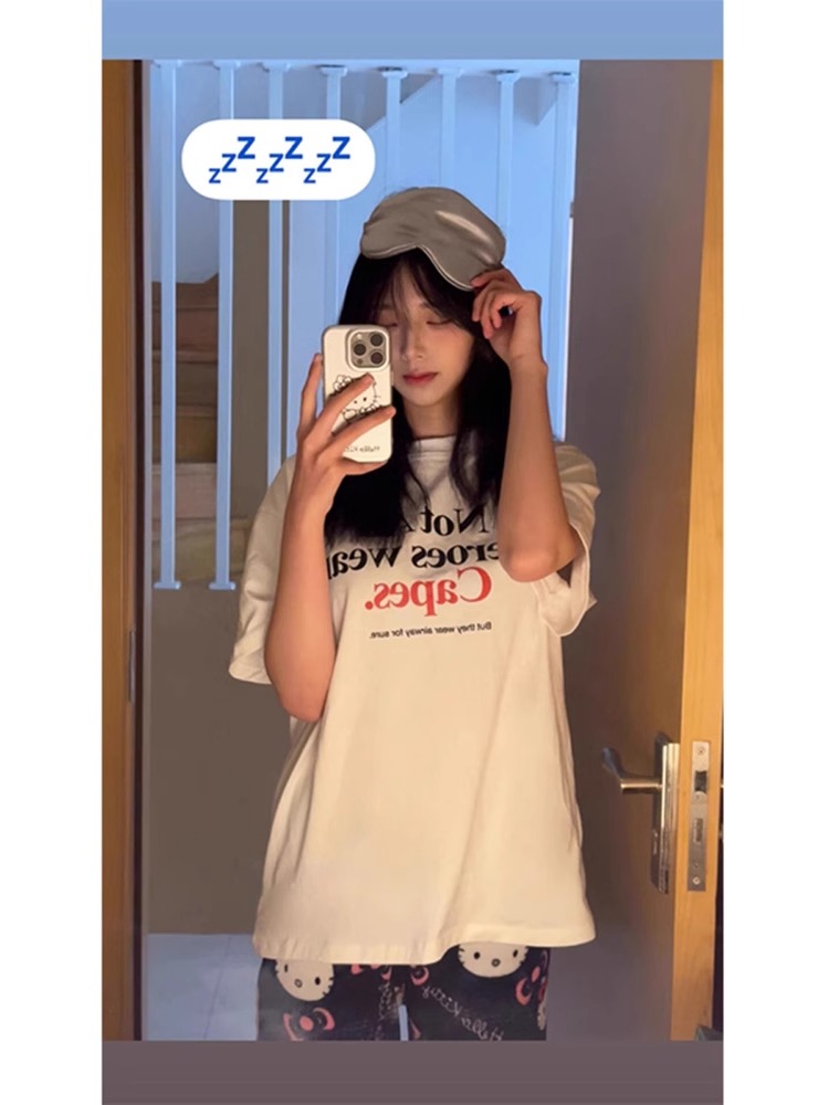 High-quality pure cotton 200g 100% cotton combed tight high-quality workmanship short-sleeved T-shirt for women