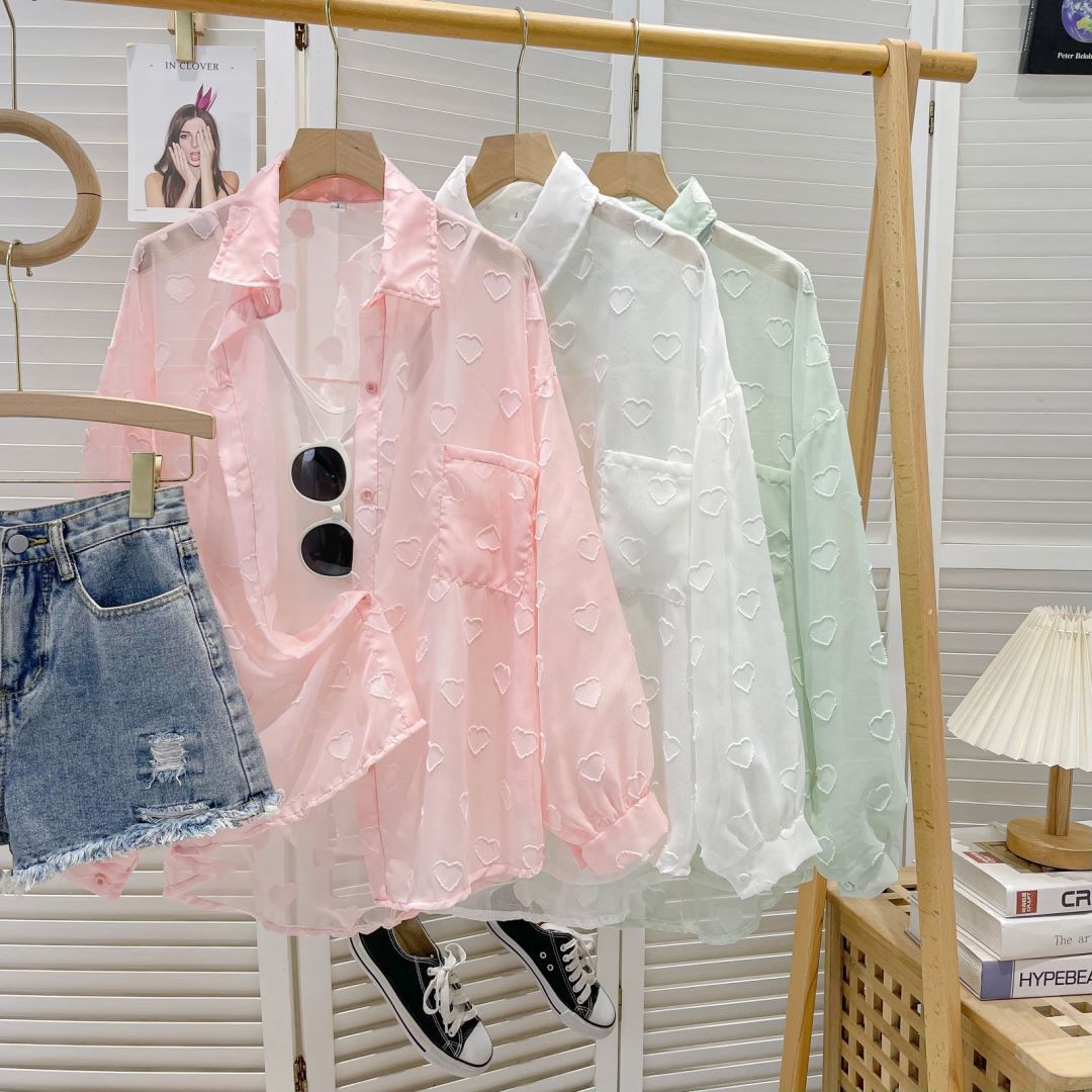 Real shot Original method of lightweight and breathable sunscreen shirt new spring and summer top coat for women