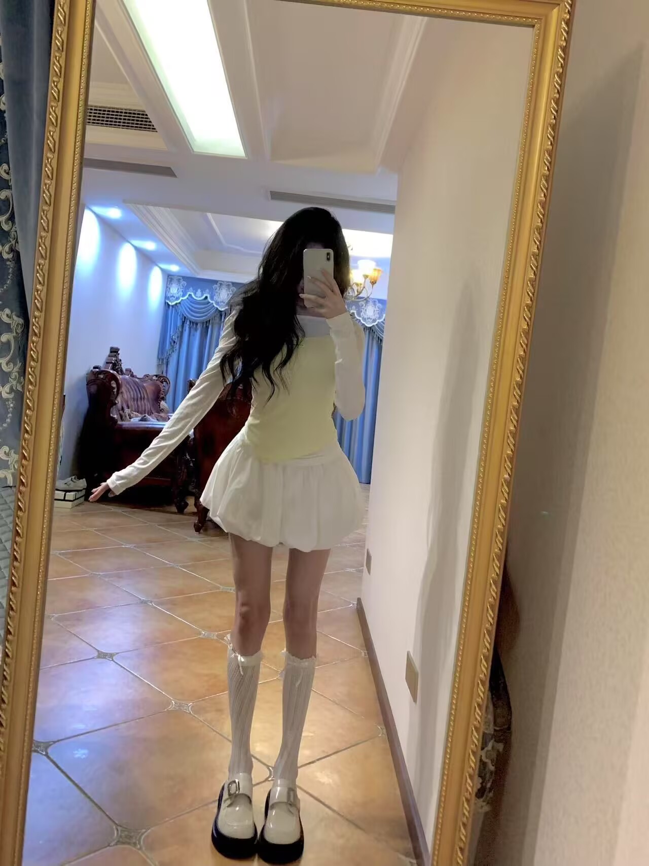 春季獨特别致疊穿斜肩吊帶T恤小上衣兩件套女2025春季新款兩件套