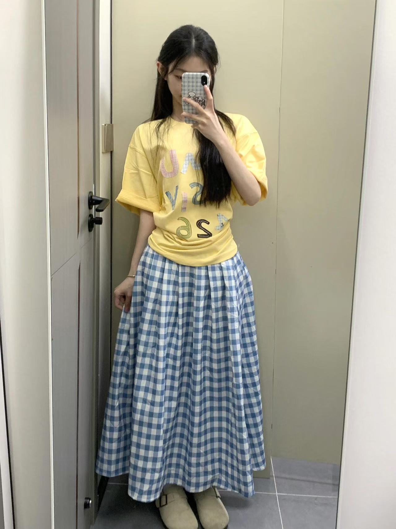 高品質純棉200克100%棉精梳緊密優質做工前印花短袖t恤女