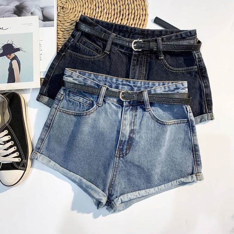 Women's Summer High-Waist Straight Leg Wide Leg Pants, 2025 Spring and Summer Hot Girl Flared A-Line Shorts