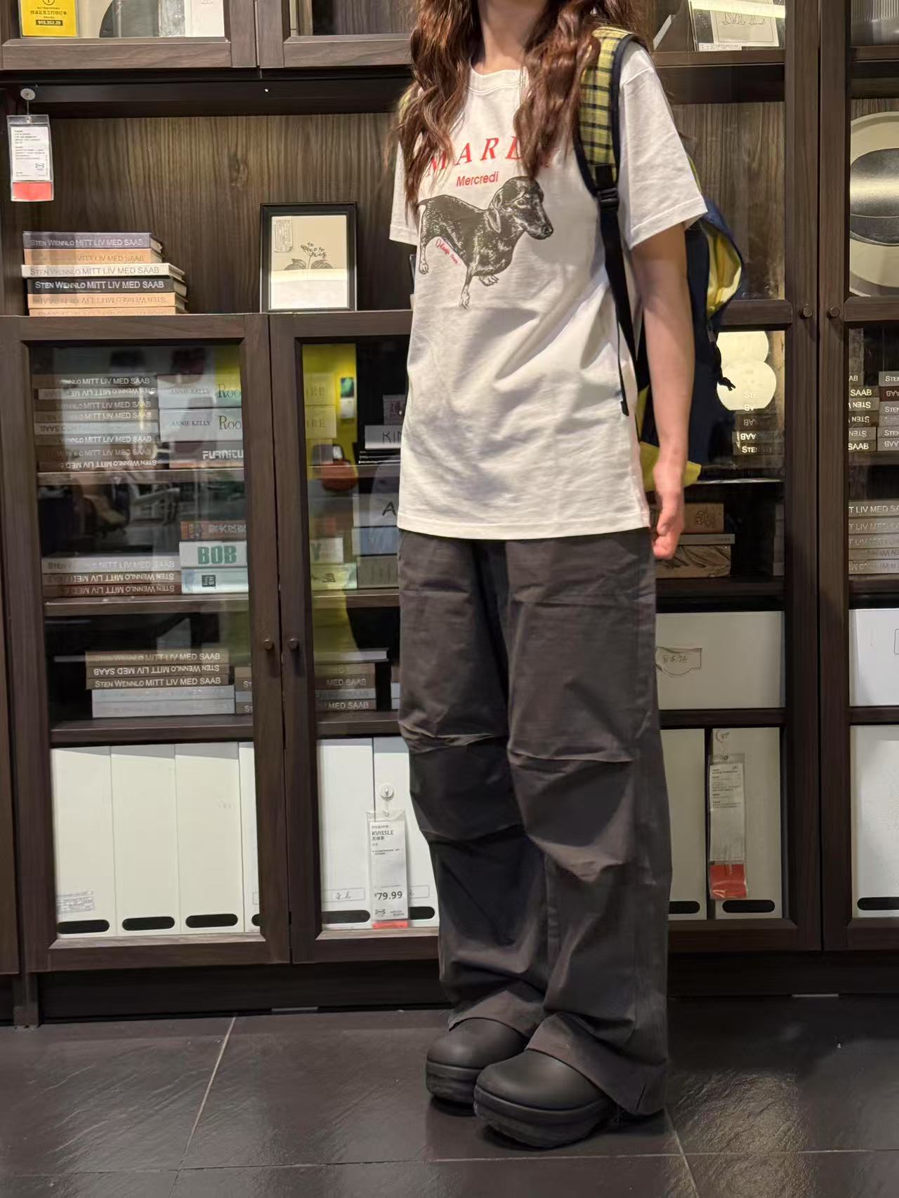 High-quality pure cotton 200g 100% cotton combed tight high-quality workmanship short-sleeved T-shirt for women