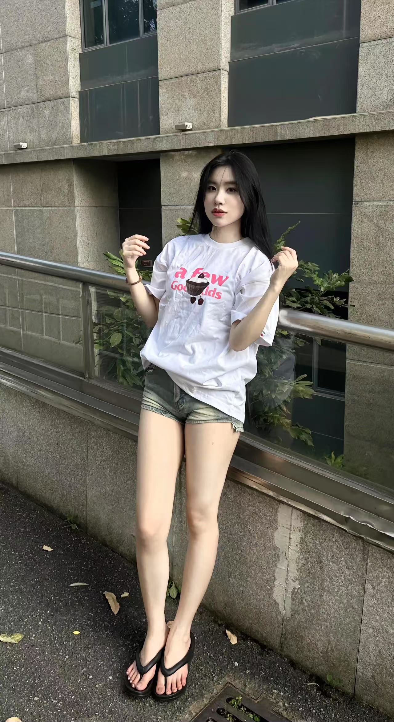 High-quality pure cotton 200g 100% cotton combed tight high-quality workmanship short-sleeved T-shirt for women