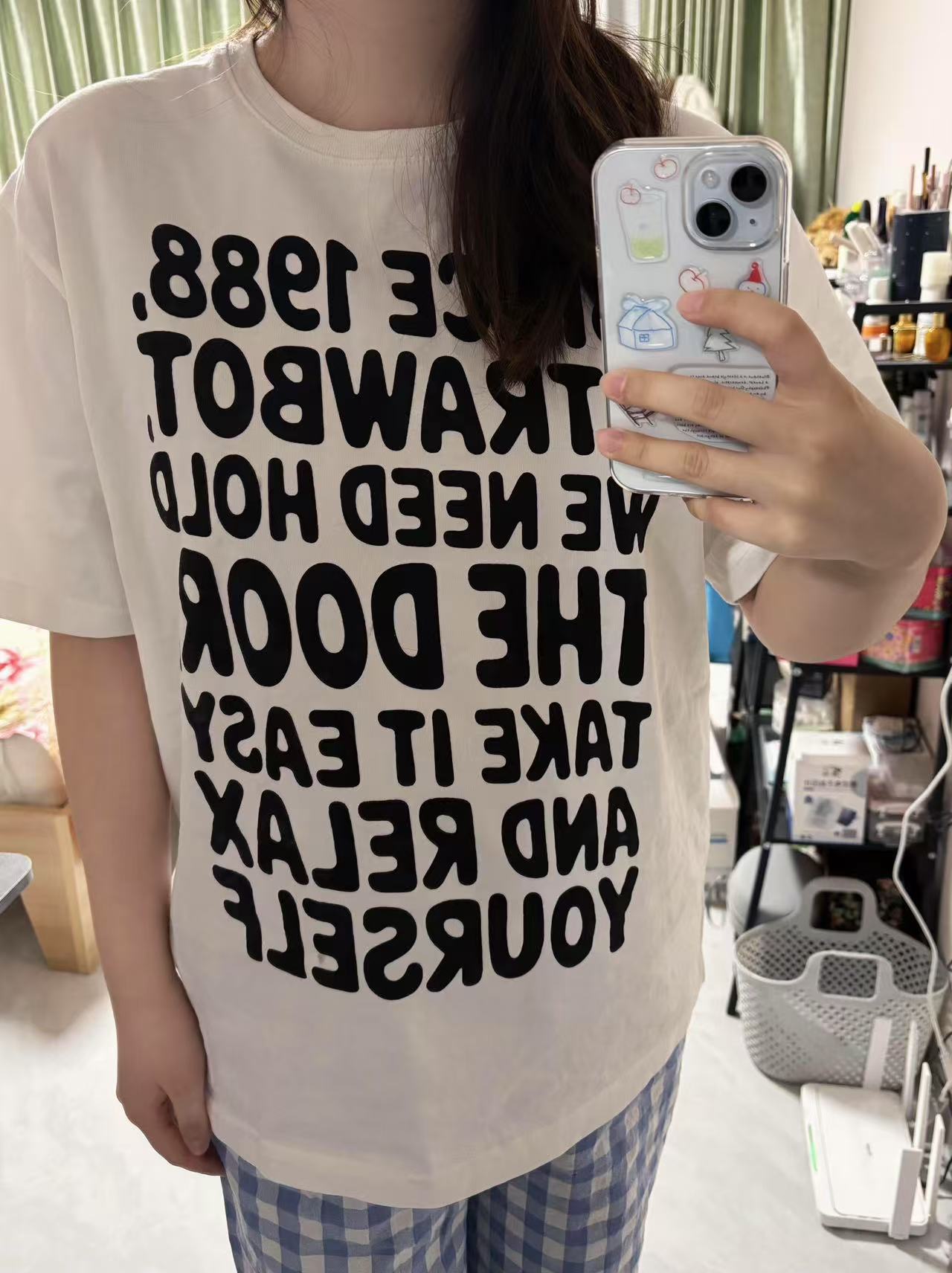 High-quality pure cotton 200g 100% cotton combed tight high-quality workmanship short-sleeved T-shirt for women