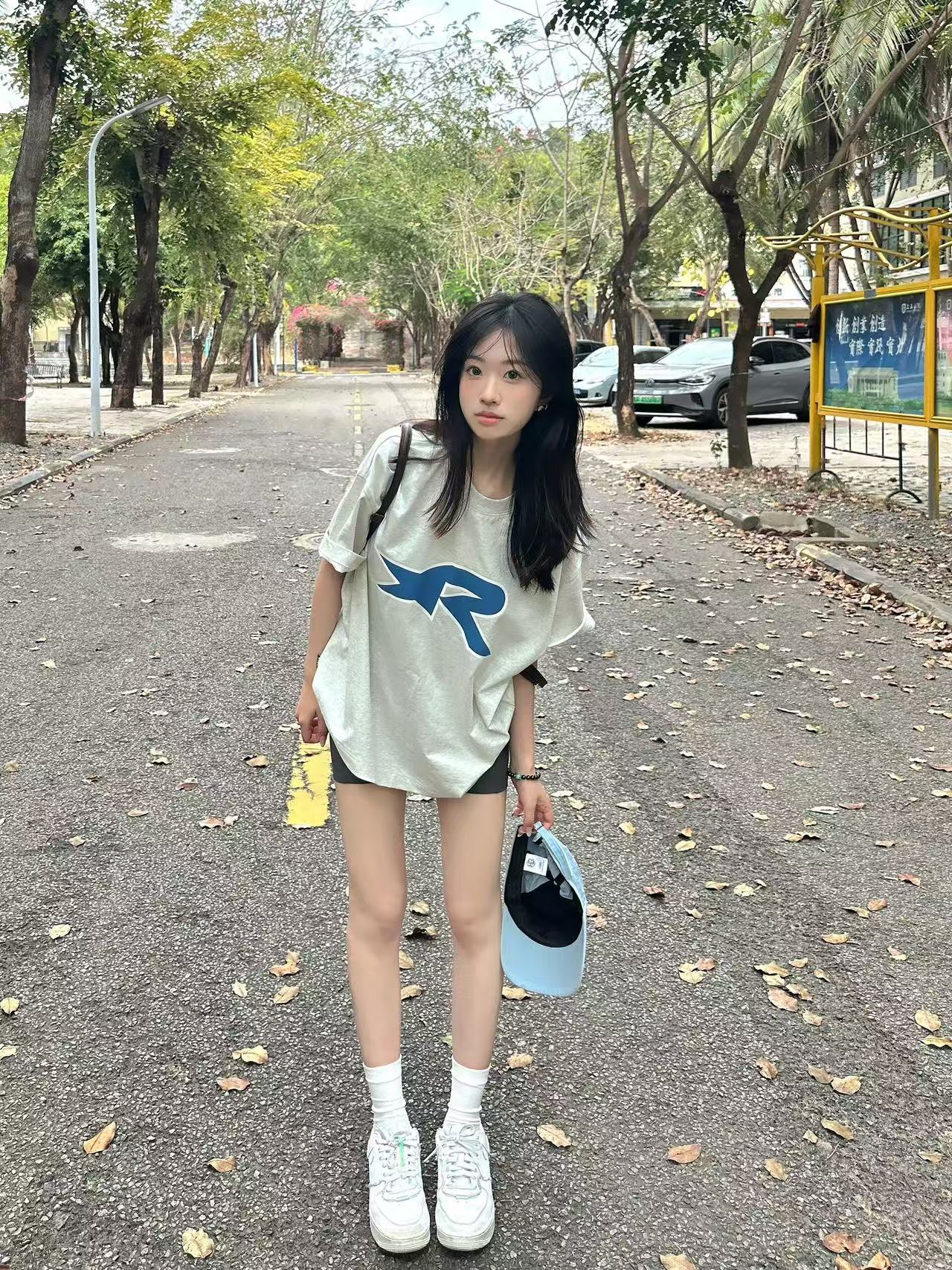 High-quality pure cotton 200g 100% cotton combed tight high-quality workmanship short-sleeved T-shirt for women