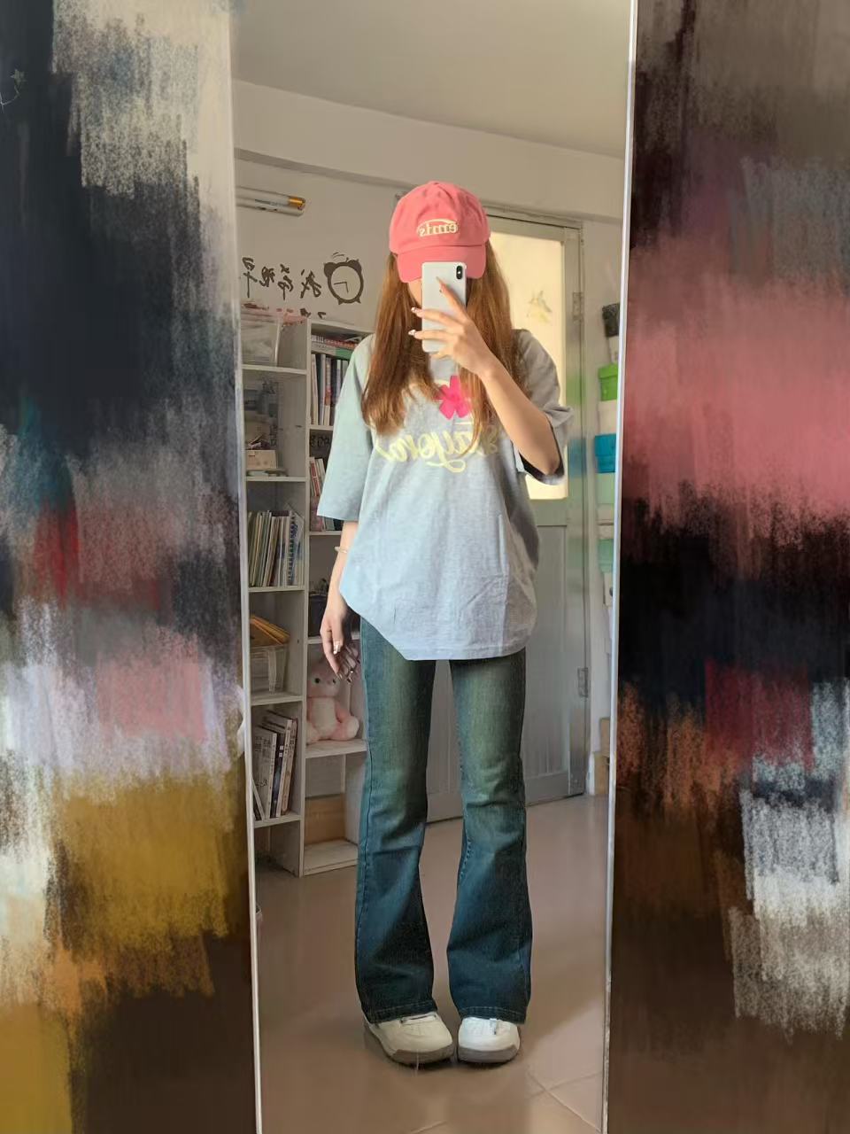 High-quality pure cotton 200g 100% cotton combed tight high-quality workmanship short-sleeved T-shirt for women