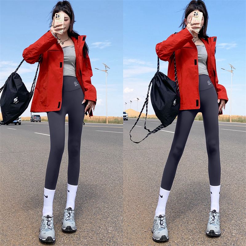 Price ~Wear nylon shark pants with large size spades high waist front crotch seamless trousers for women