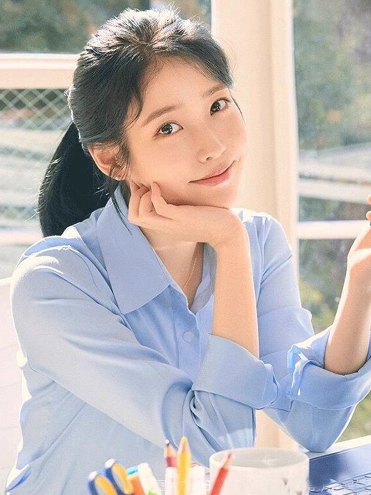 春夏新款網紅藍色防曬襯衫女小個子氣質高端襯衣設計感高級