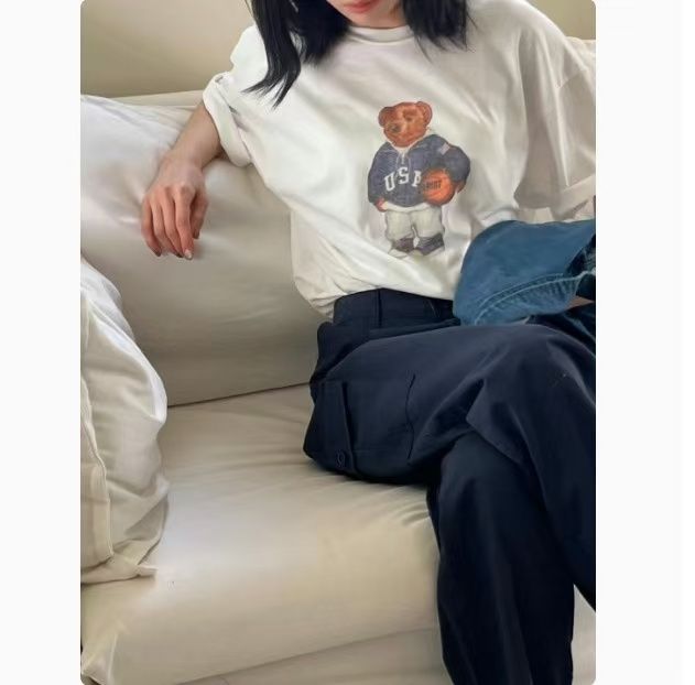 Korean style sweet or salty lazy style loose design versatile top