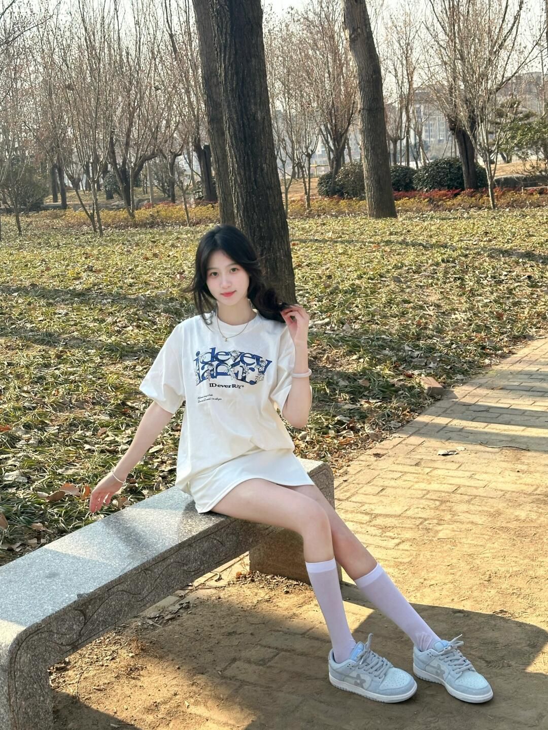 200g combed and tight-fitting sprinkler, pure cotton backpack, spring and summer loose shoulder printed short-sleeved T-shirt