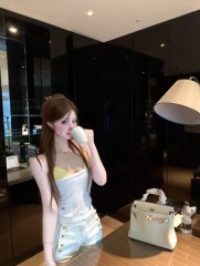 TLCJING層次美學打底早春裝拼接小香風蕾絲背心內搭裹胸吊帶