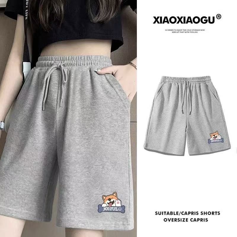 Women's Summer 2025 New Thin Loose Hiding Wide Leg Pants Student Casual Drawstring Jeans Ins