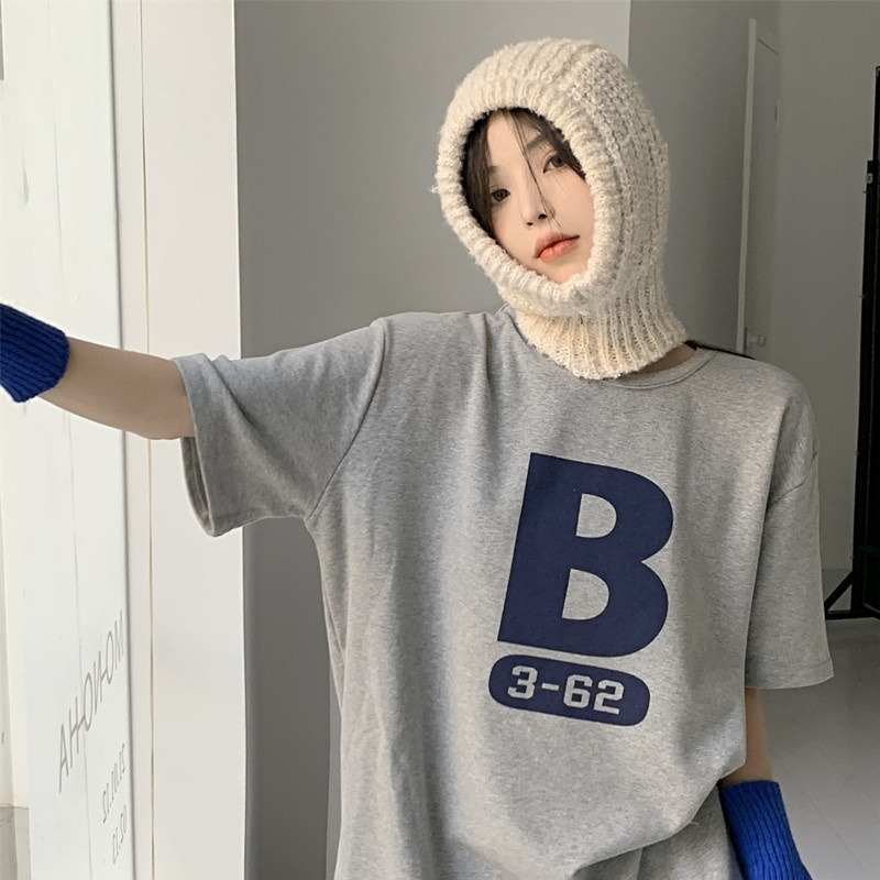 Foreign trade original new short-sleeved T-shirt for women Korean version loose lazy Harajuku top chic Hong Kong flavor
