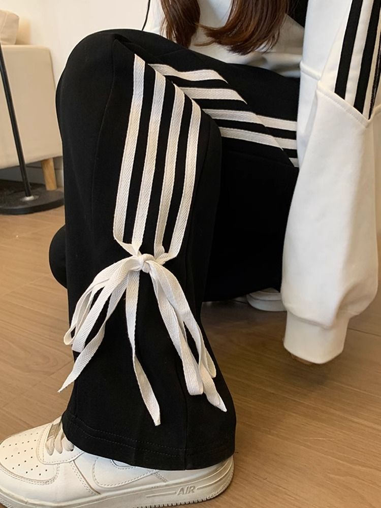 Women's spring and autumn new high-waist loose casual style