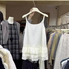 原版做工芭蕾少女公主泡芙蛋糕裙擺吊帶背心純欲辣妹疊穿內搭