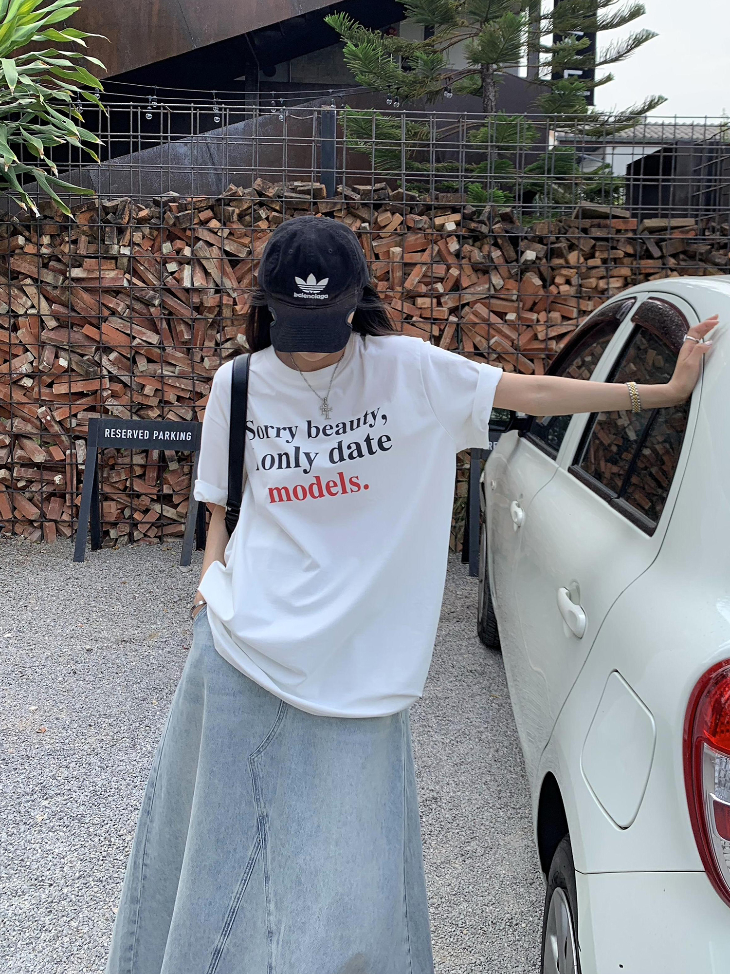 韓國外貿原版短袖t恤女寬鬆韓版ins潮夏季新款百搭上衣ins潮