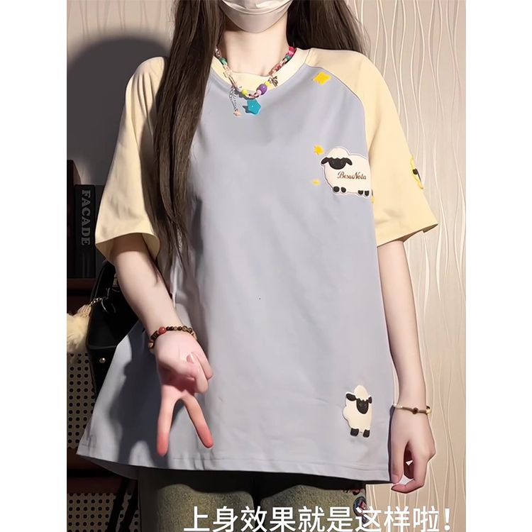 原版做工  整件發泡 19支220克純棉 螺紋領+包邊拉肩