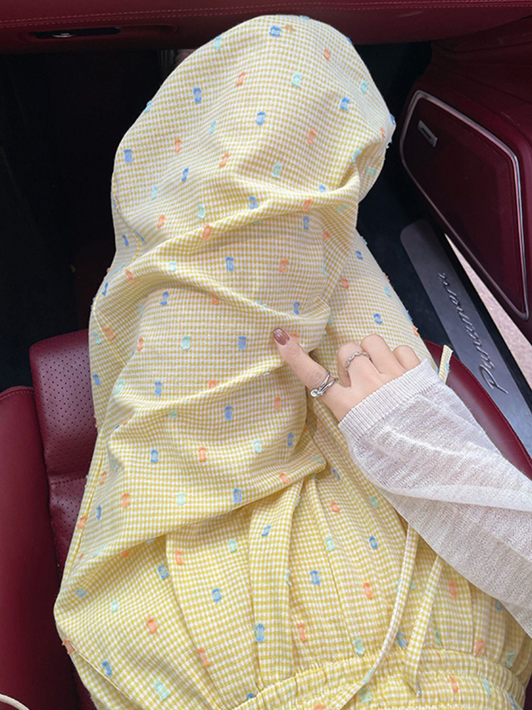 韓系多巴胺波點闊腿褲女春夏新款高腰夏薄款寬鬆拖地褲大碼S-4XL