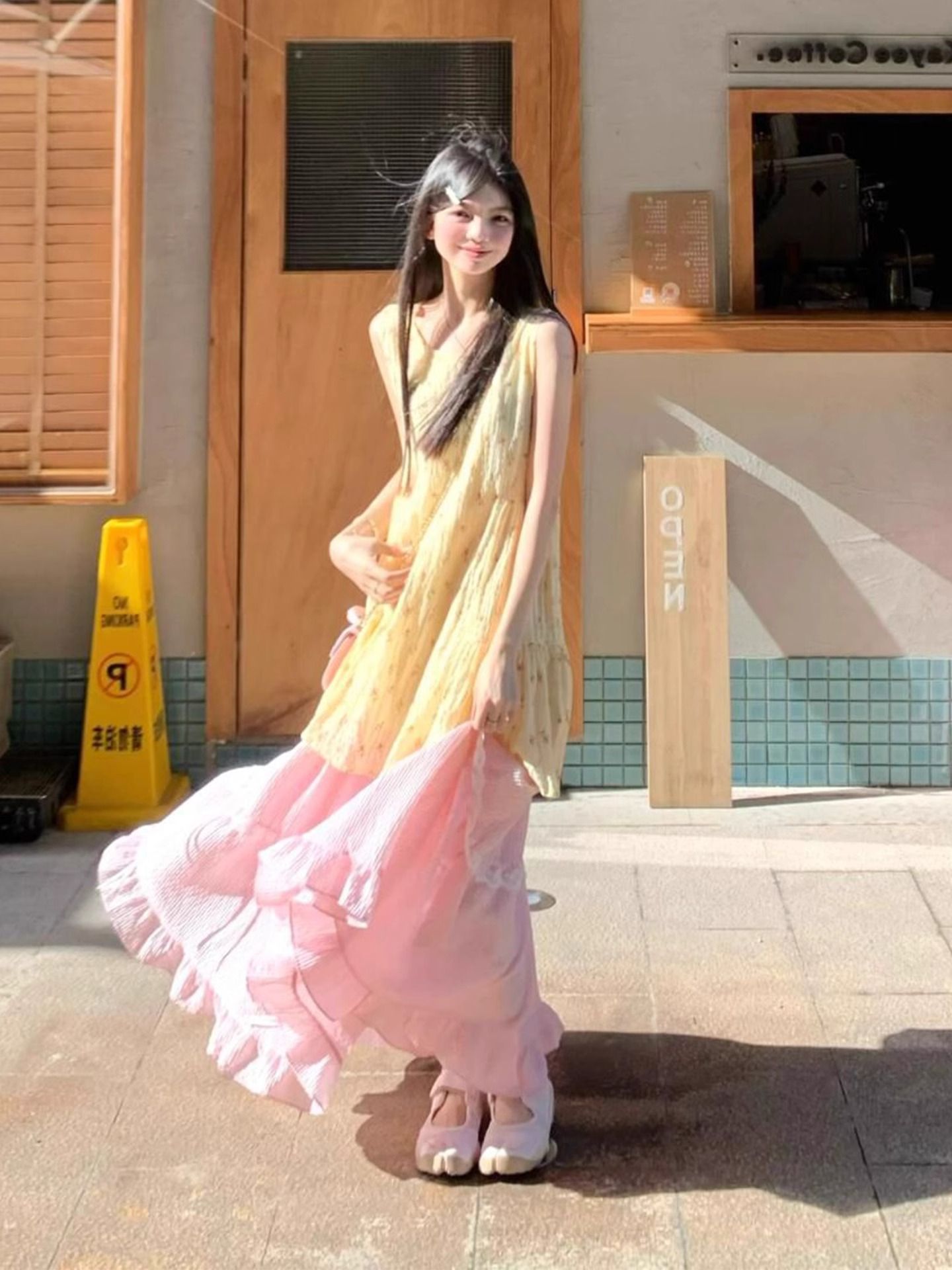 夏裝搭配一整套輕熟韓系連衣裙子夏天多巴胺穿搭奶系甜美兩件套裝