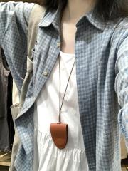 Blue Retro Suede Plaid Shirt with V-Neck Blouse for Women, Layered with Vest, Long Sleeve Outerwear for Autumn and Winter