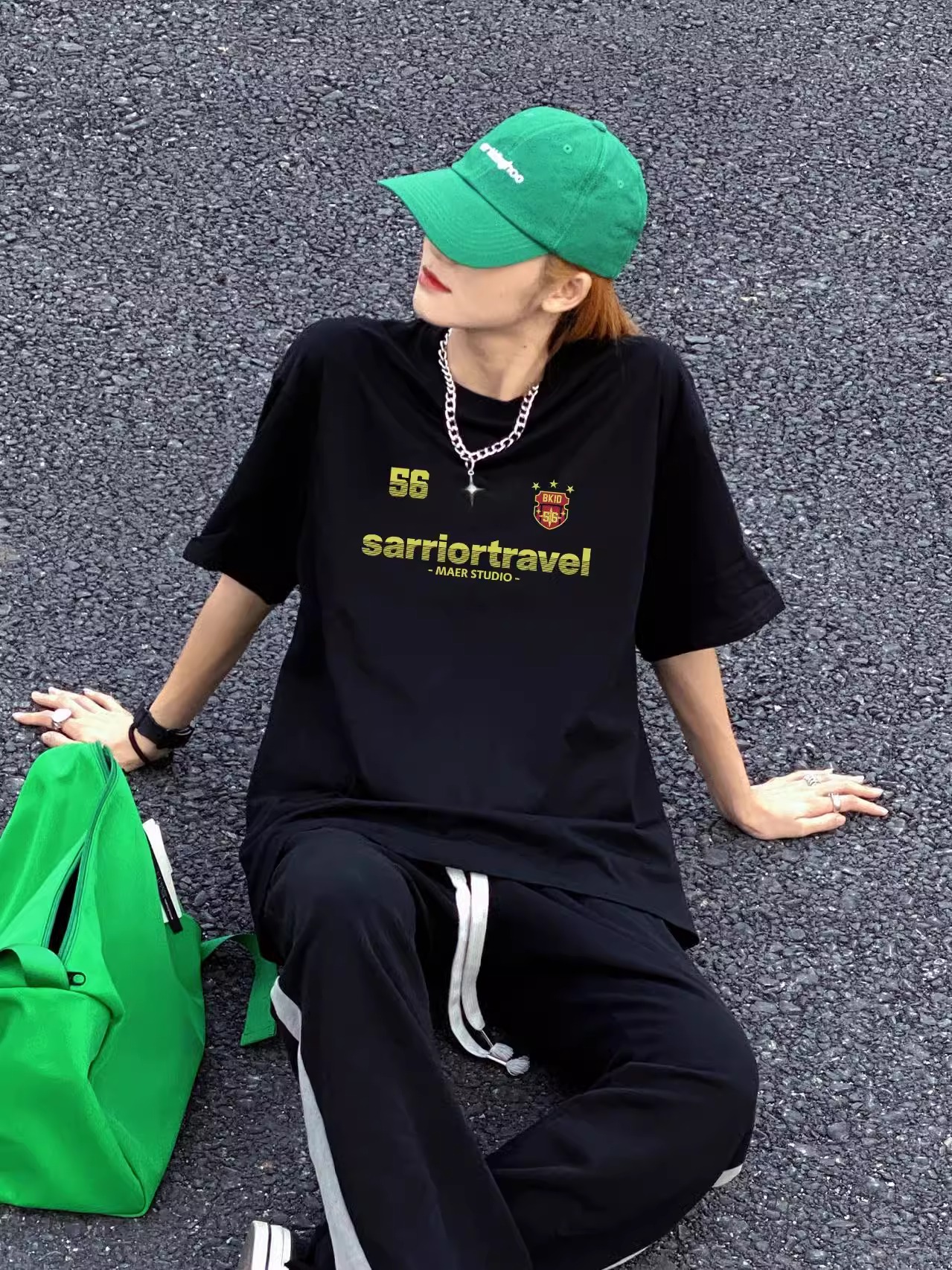 High-quality pure cotton 200g 100% cotton combed tight high-quality workmanship short-sleeved T-shirt for women