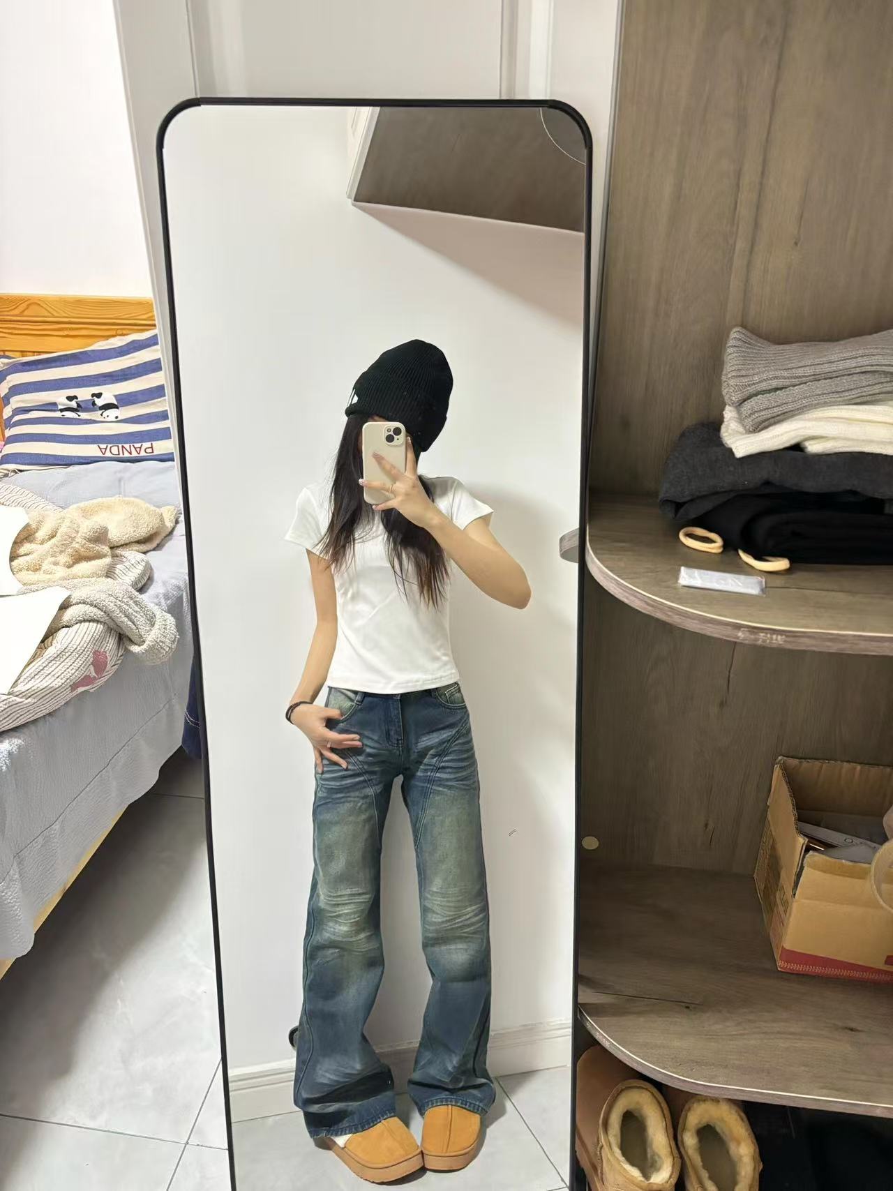 High-quality pure cotton 210g 40 pieces Odale 92 cotton 8 spandex solid color hot girl slim short-sleeved T-shirt for women