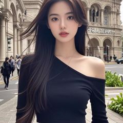 Fashionable and versatile sweet hot girl sexy navel top for women design slim T-shirt high-end long sleeves