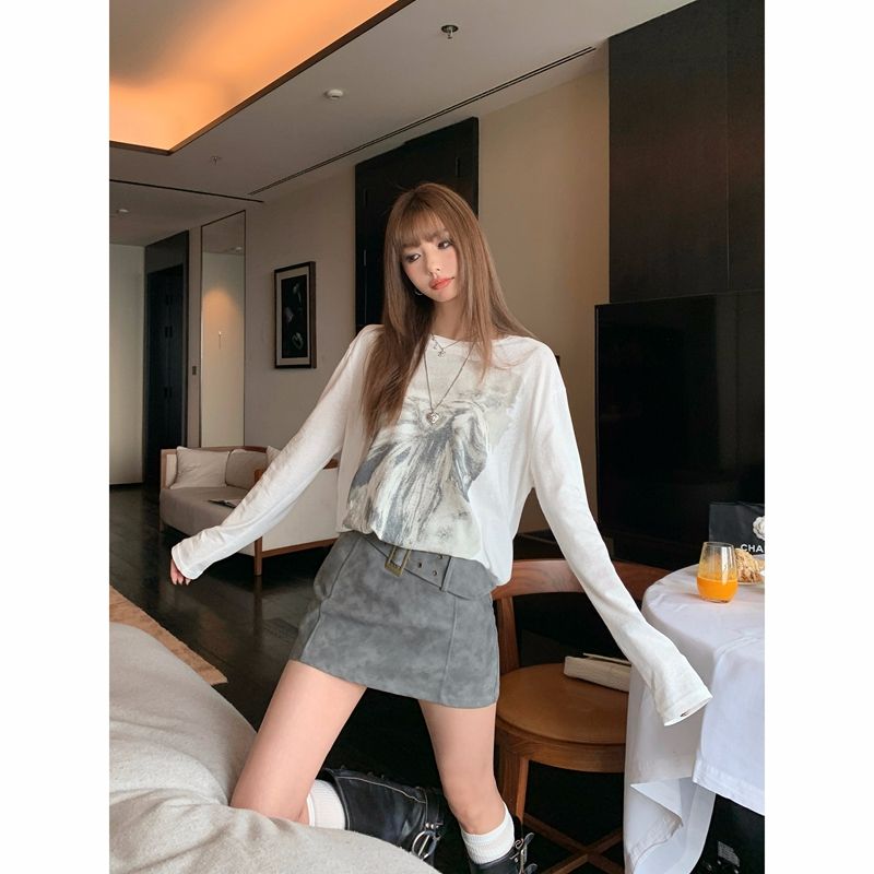 Original long-sleeved T-shirt summer new style women's thin long top