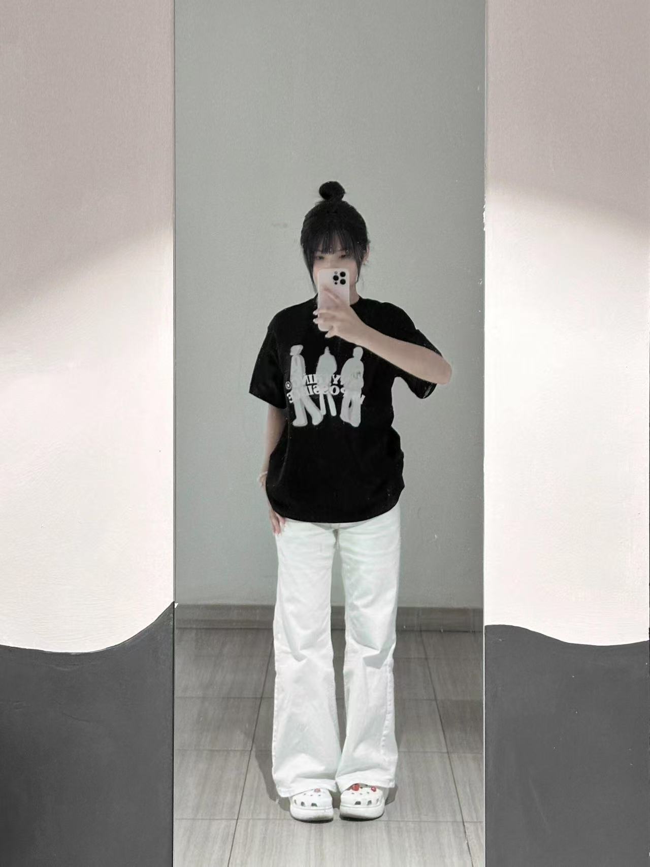 High-quality pure cotton 200g 100% cotton combed tight high-quality workmanship short-sleeved T-shirt for women