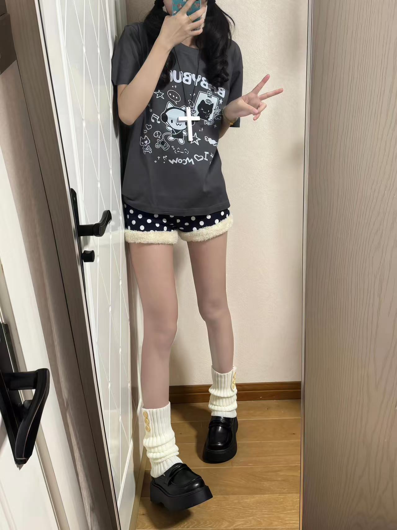 High-quality pure cotton 200g 100% cotton combed tight high-quality workmanship short-sleeved T-shirt for women