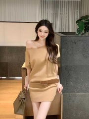 M900 Black Dress, 2025 New Summer Skirt, Bodycon Skirt, Petite Size, Elegant and Sensual, Waist Cinching