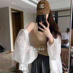 Qian Meixi ultra-thin workwear summer waterproof and UV outdoor casual sun protection top hooded jacket for women new