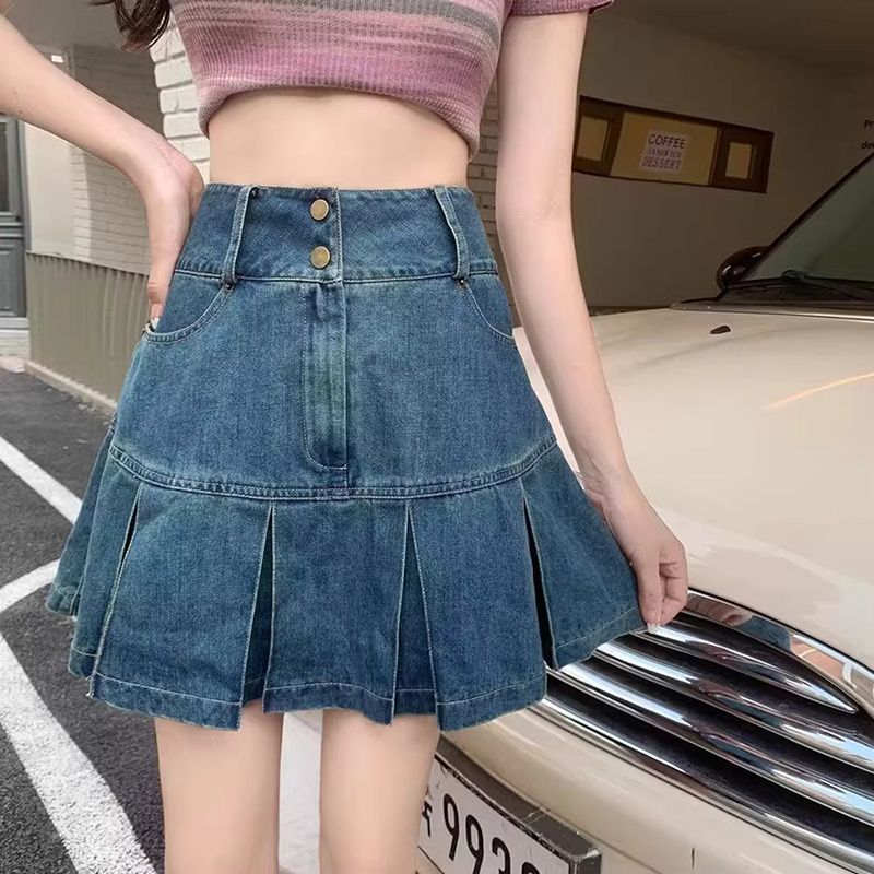 Hot girl low waist denim shorts for women in summer new embroidered scratch design elastic tight hip-packing hot pants trendy